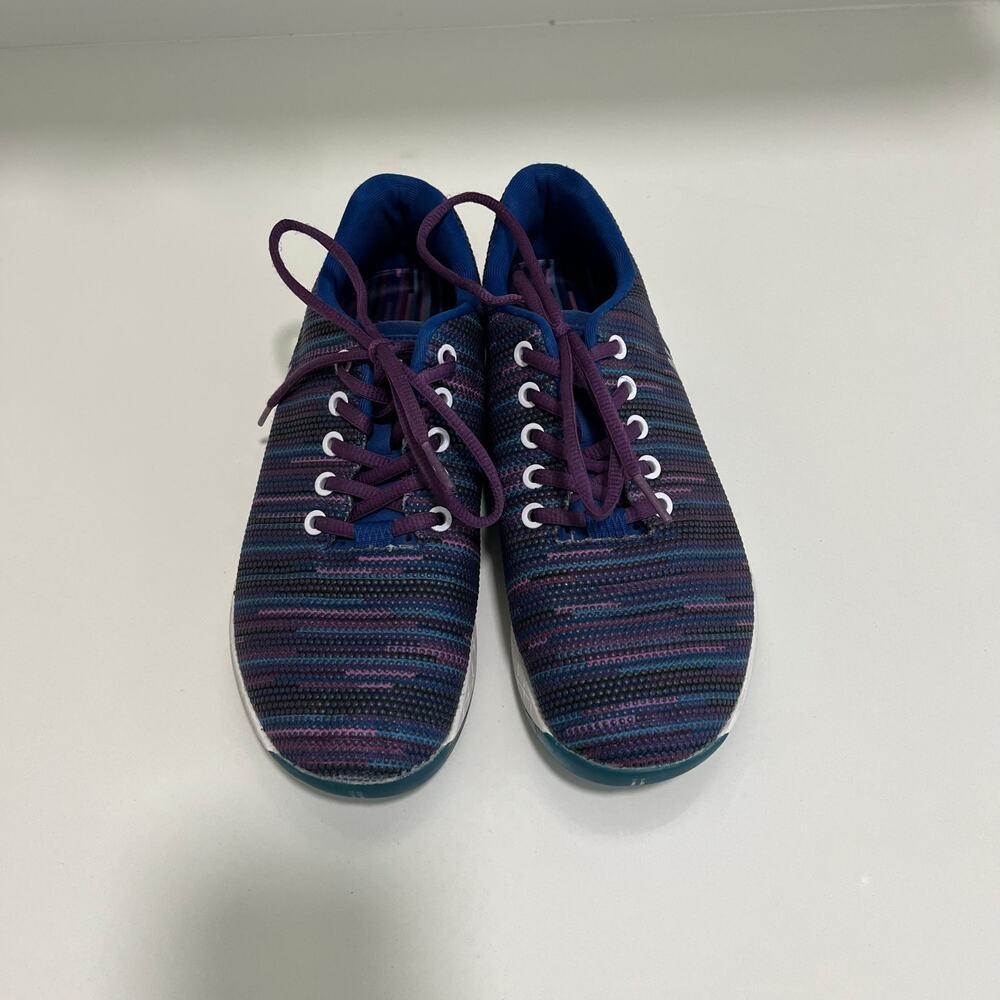 NoBull Purple and Blue Weightlifting Trainer Shoes Size 9 - Picture 2 of 8